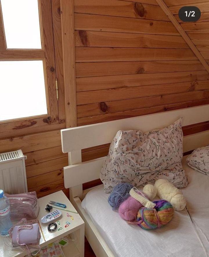 메스티아 Wooden House 빌라 외부 사진
