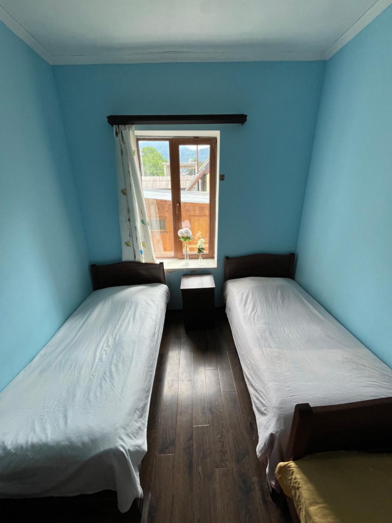 메스티아 Wooden House 빌라 외부 사진