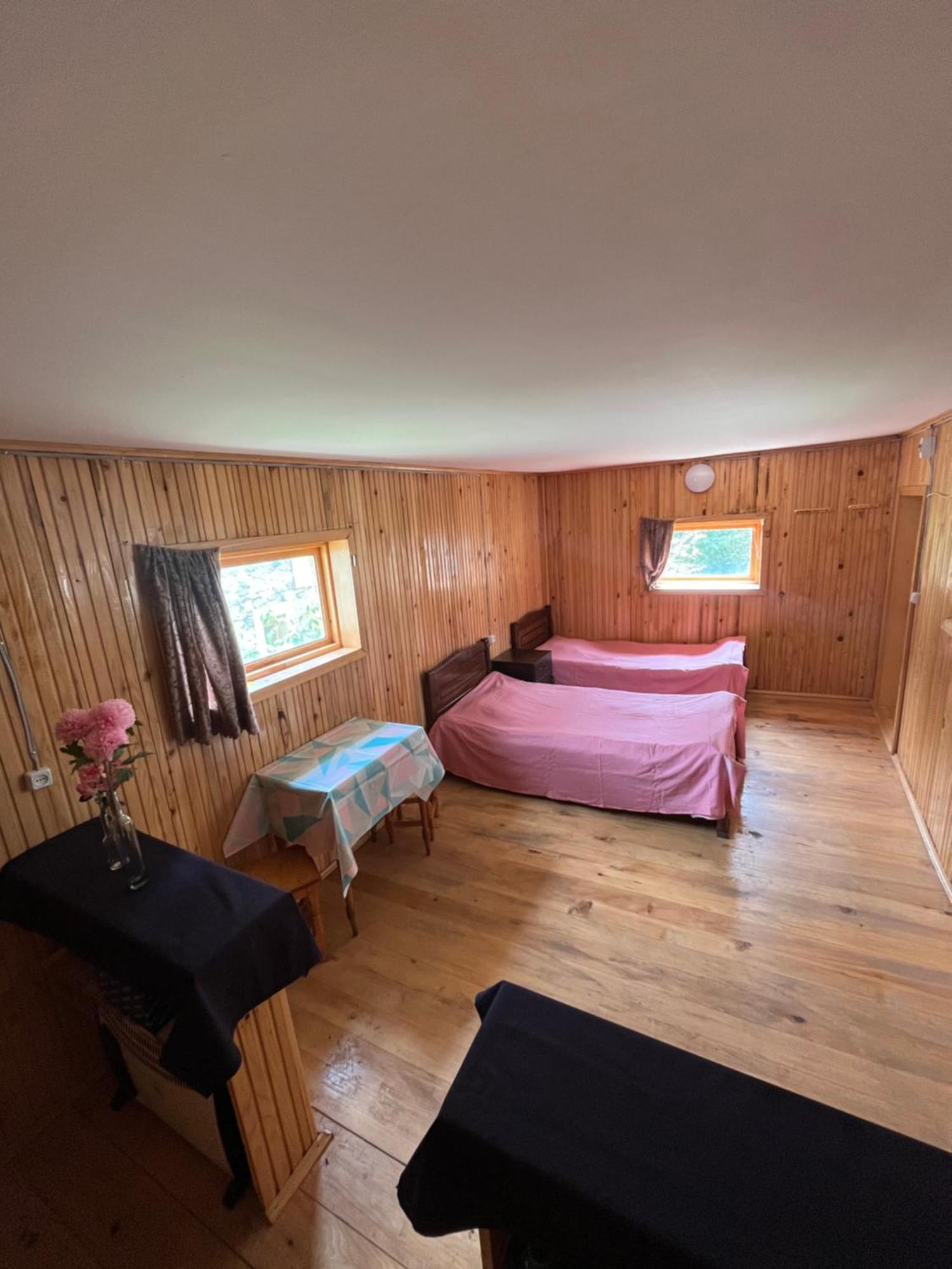 메스티아 Wooden House 빌라 외부 사진